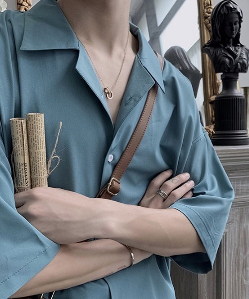 「WESTBOY」 半袖シャツ X-LARGE ホワイト メンズ_画像8