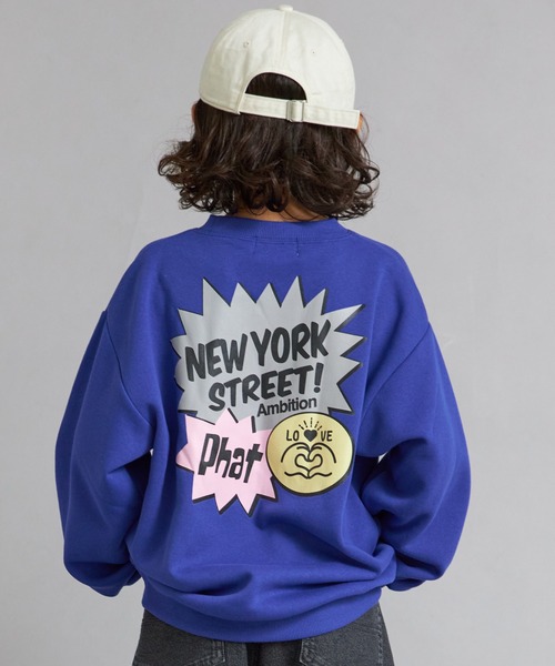 PAIRMANON STREET（ペアマノンストリート） トレーナー 裏起毛 ロゴ