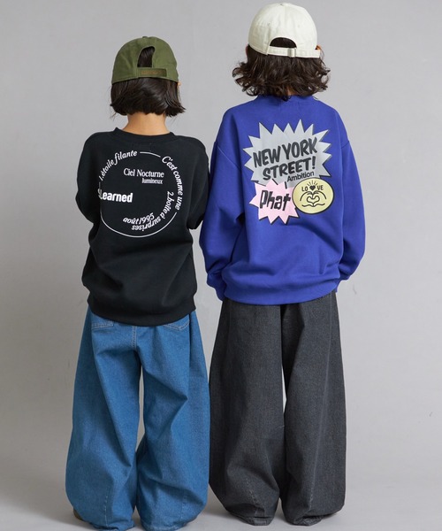 PAIRMANON STREET（ペアマノンストリート） トレーナー 裏起毛 ロゴ