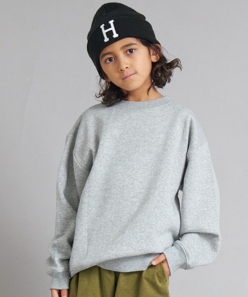 PAIRMANON STREET トレーナー 裏起毛 ロゴプリント オーバーサイズ