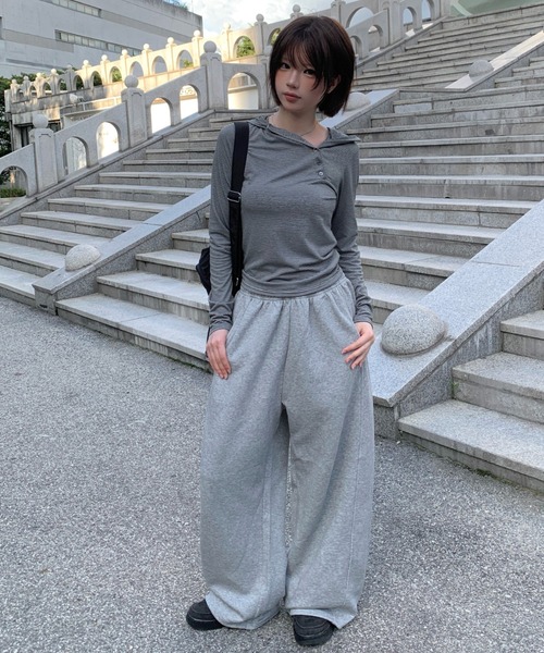 新品未使用 ennoy スウェットパンツ　アッシュグレー M anyonemore スウェットパンツ ジャージ レディース : ZOZOTOWN Yahoo