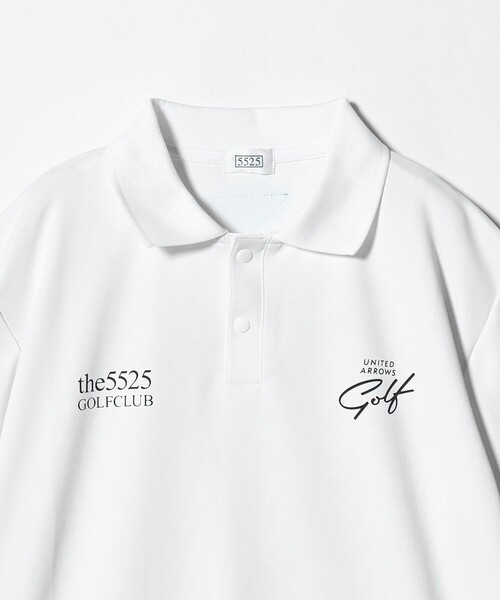 UNITED ARROWS GOLF ポロシャツ L ホワイト メンズ カノコ レギュラーポロシャツ