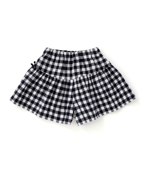 べべ様確認用 BeBe（ベベ） ベビー 「お揃い」ネルギンガムチェックギャザー