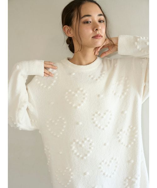 gelato pique（ジェラートピケ） パジャマ ルームウェア ハート柄