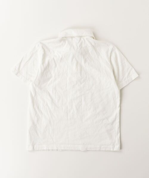 「PETIT BATEAU」 「KIDS」ワンポイント半袖ポロシャツ - ホワイト キッズ_画像2