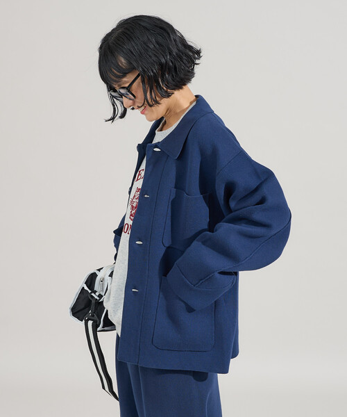 FREAK'S STORE（フリークスストア） カーディガン 「マシーン