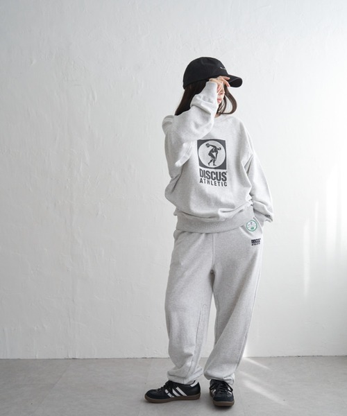 美良品 DESCENT& OGASAK スウェットジャケット & パンツ スウェットパンツ ジャージ ピグメント加工スウェットパンツ 「SETUP