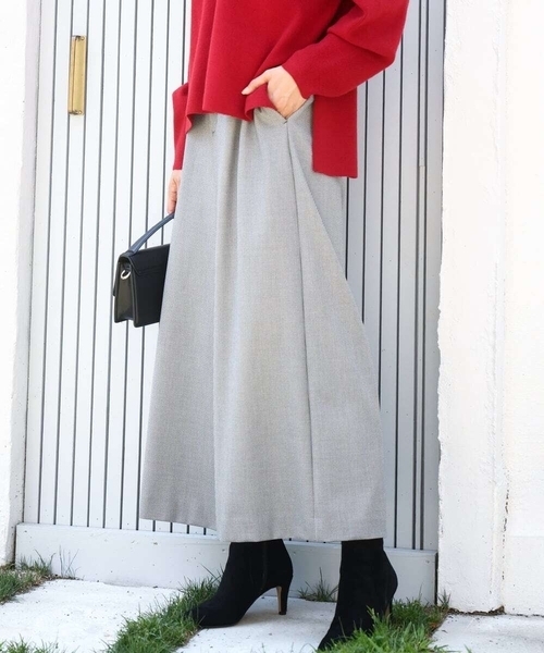 MK ミッシェルクラン（MK MICHEL  ）/【幅広いシーンで着用可/洗える】千鳥柄ガウチョパンツ MK MICHEL KLEIN（エムケー ミッシェルクラン） パンツ 千鳥柄ガウチョ