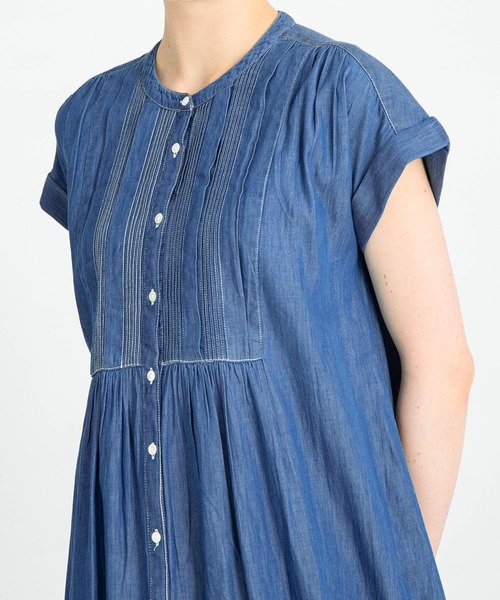 「URBAN RESEARCH Sonny Label」 半袖ワンピース FREE インディゴブルー レディース_画像3