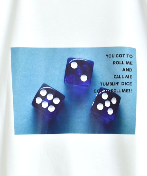 「Starting Over」 半袖Tシャツ L ホワイト系その他 メンズ_画像3