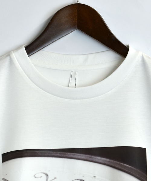 「Starting Over」 半袖Tシャツ L ホワイト系その他 メンズ_画像7