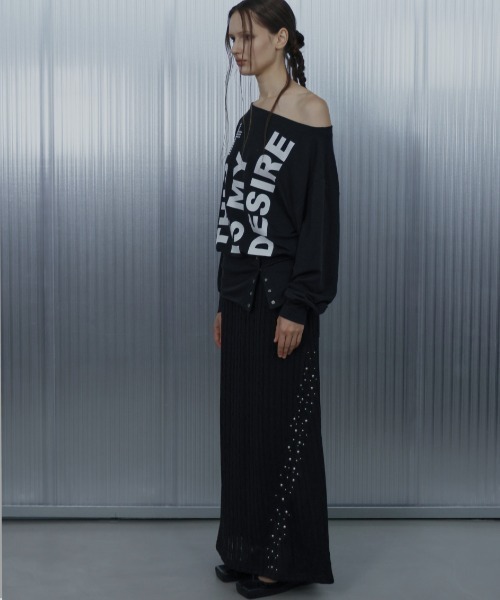 SETUPEXE tシャツ 「SETUP‐EXE」BOLD LETTERING LOOSE TOP