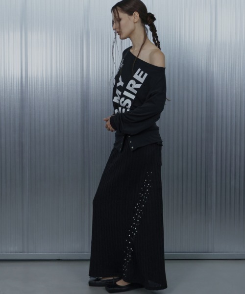 SETUPEXE tシャツ 「SETUP‐EXE」BOLD LETTERING LOOSE TOP