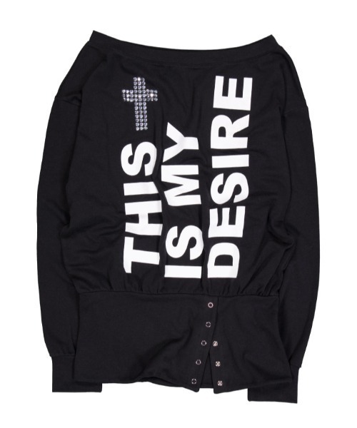 SETUPEXE tシャツ 「SETUP‐EXE」BOLD LETTERING LOOSE TOP