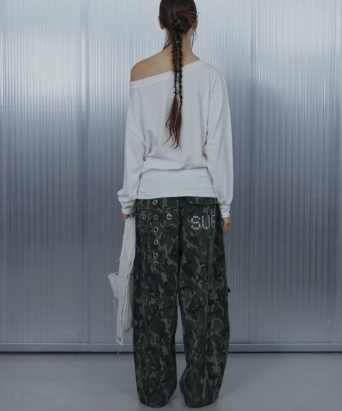 SETUPEXE tシャツ 「SETUP‐EXE」BOLD LETTERING LOOSE TOP