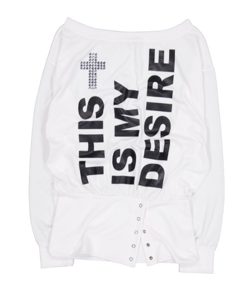 SETUPEXE tシャツ 「SETUP‐EXE」BOLD LETTERING LOOSE TOP