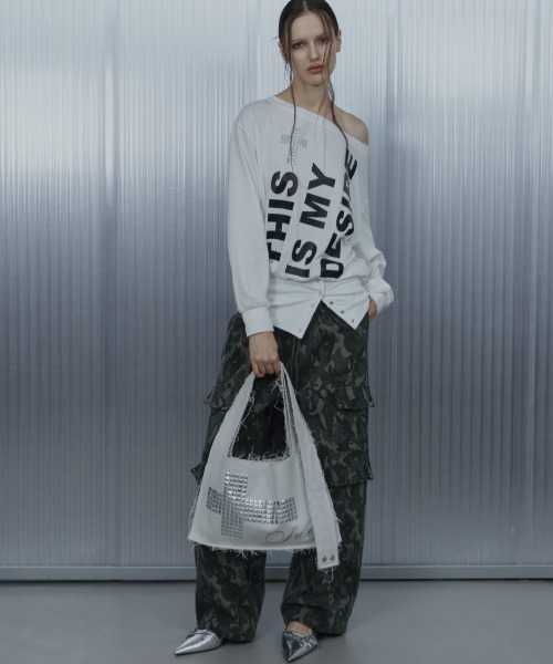 SETUPEXE tシャツ 「SETUP‐EXE」BOLD LETTERING LOOSE TOP