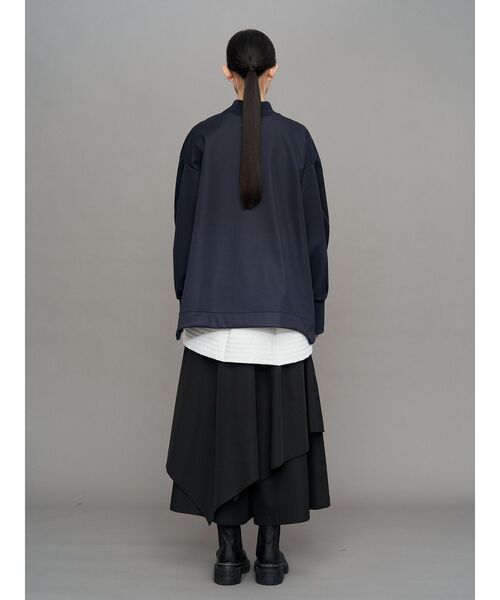 UN3D.（アンスリード） tシャツ ROUND HEM 3LAYER FLEECE TOP