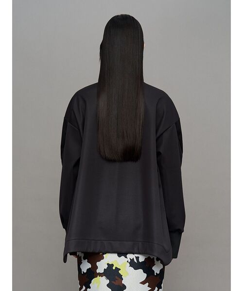 UN3D.（アンスリード） tシャツ ROUND HEM 3LAYER FLEECE TOP