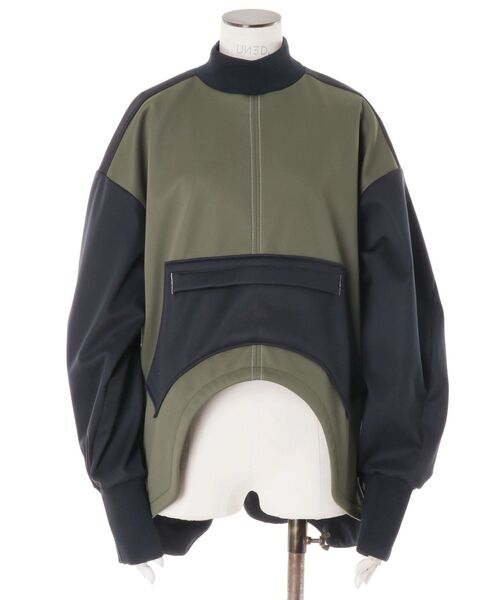 UN3D.（アンスリード） tシャツ ROUND HEM 3LAYER FLEECE TOP