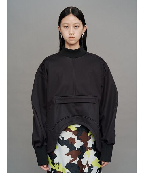 UN3D.（アンスリード） tシャツ ROUND HEM 3LAYER FLEECE TOP