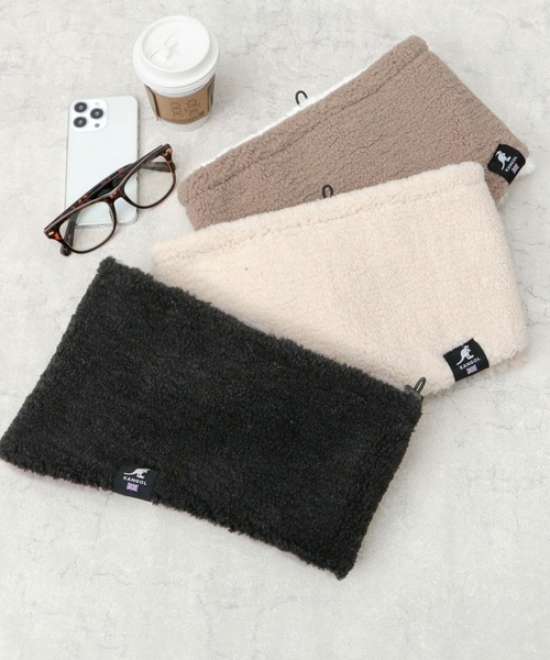 KANGOL（カンゴール） ネックウォーマー スヌード ボア×ファー