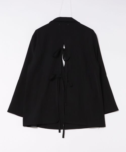 「nemne store」 テーラードジャケット SMALL アイボリー レディース_画像2