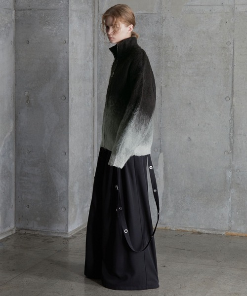 SERACE セーター ニット 「SERACE」Loose shaggy gradation drivers