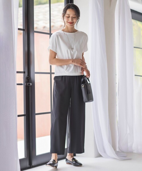 「J.PRESS」 半袖Tシャツ T15 ブルー レディース_画像2
