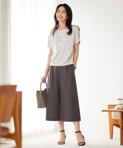 「J.PRESS」 半袖Tシャツ T15 ブルー レディース_画像8