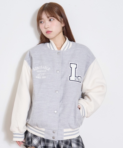 LOVETOXIC スタジャン アウター 裏キルトスタジャン キッズ 子供服