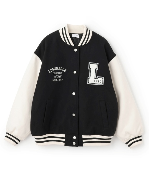 CHILD WOMAN スタジャン LOVETOXIC スタジャン アウター 裏キルトスタジャン キッズ 子供服