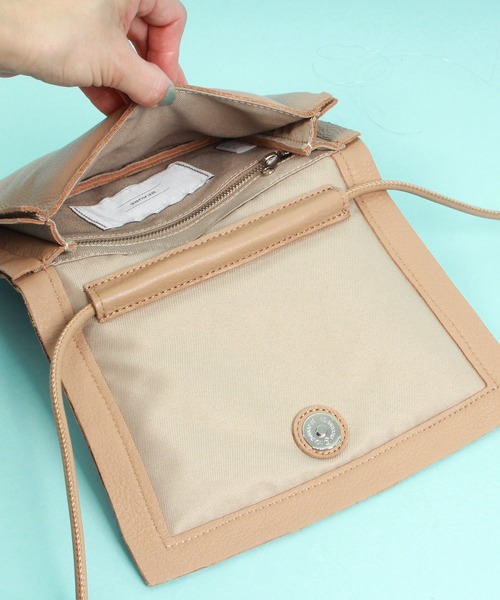 「Beau're」 ショルダーバッグ FREE キャメル レディース_画像7