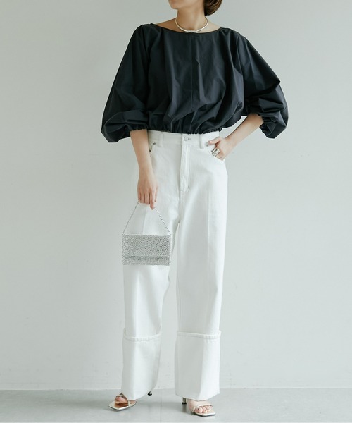 「GALLARDAGALANTE」 長袖ブラウス M ベージュ レディース_画像7