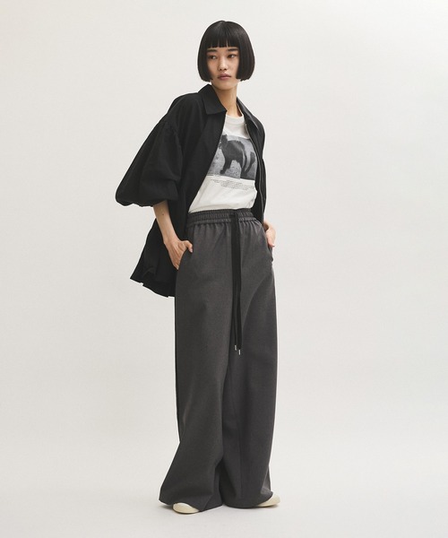 ADAM ET ROPE'（アダムエロペ） 長袖シャツ FREE カーキ レディース