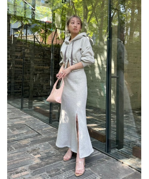 【SNIDEL】セットアップ SNIDEL（スナイデル） セットアップ 00 グレー レディース : ZOZOTOWN