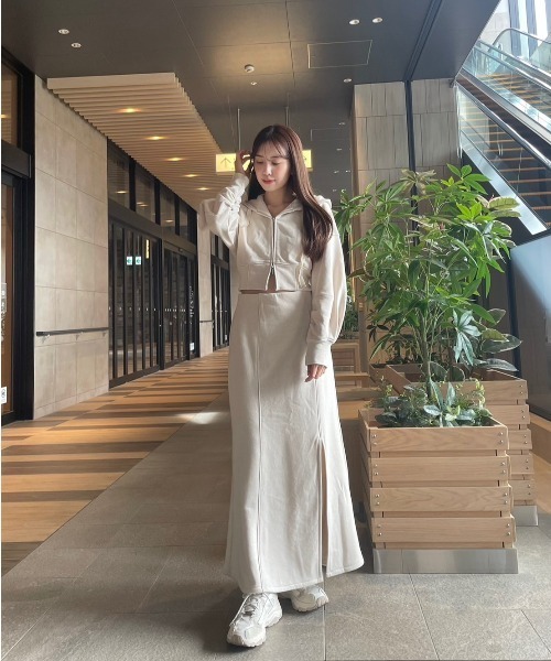 SNIDEL（スナイデル） セットアップ FREE グレー レディース