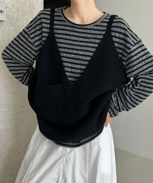 FAVORITO キャミソール ニットキャミソール : ZOZOTOWN Yahoo!店