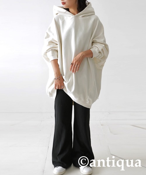 「antiqua」 イージーパンツ S ブラック レディース_画像7