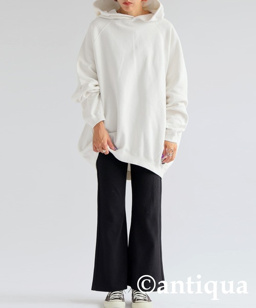 「antiqua」 イージーパンツ S ブラック レディース_画像9