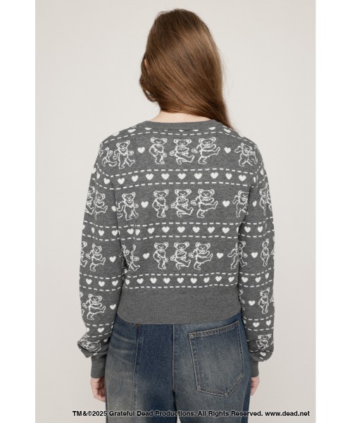 SLY（スライ） カーディガン Grateful Dead x SLY KNIT C/D グレイト
