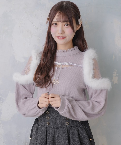 ROJITA ロジータ ファーショルダートップス ファーショルダートップス | Rlab store