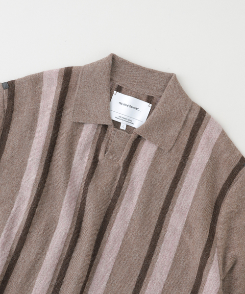 セーター ニット THE INOUE BROTHERS / ザ イノウエブラザーズ Collar Neck Sweater メンズ レディースの画像