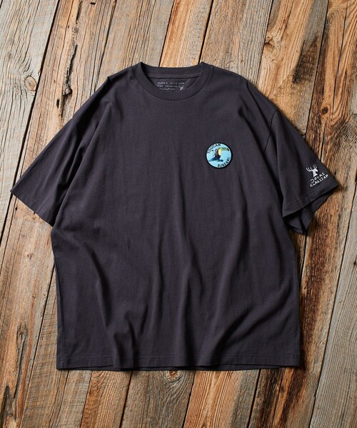 「Jonas Claesson」 半袖Tシャツ MEDIUM グレー メンズ_画像2