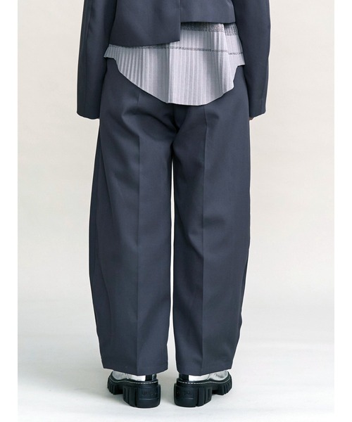 UN3D.（アンスリード） パンツ SIDE PLEATS PANTS / サイドプリーツ