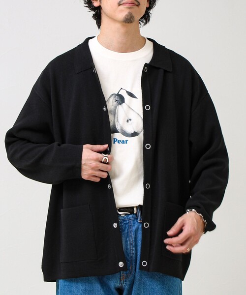 GLOSTER（グロスター） カーディガン 「品よく羽織れる」COACH KNIT