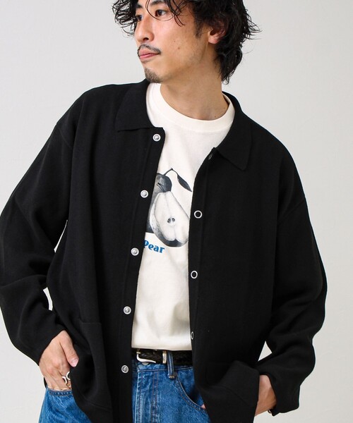 GLOSTER（グロスター） カーディガン 「品よく羽織れる」COACH KNIT