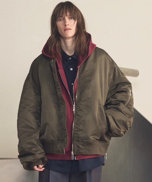 MAISON SPECIAL プライムオーバーMA-1 MAISON SPECIAL（メゾンスペシャル） ma1 ma-1 「UNISEX」Prime-Over