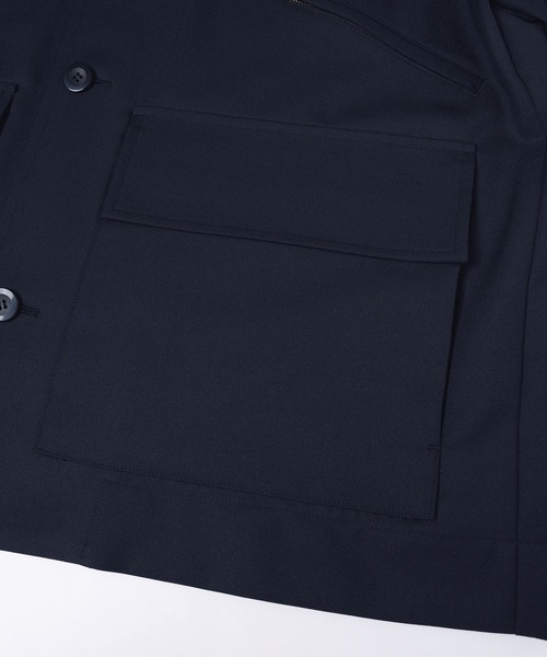 シャツ Dry Gabardine Double Pocket Short Sleeve Jacket メンズ レディースの画像