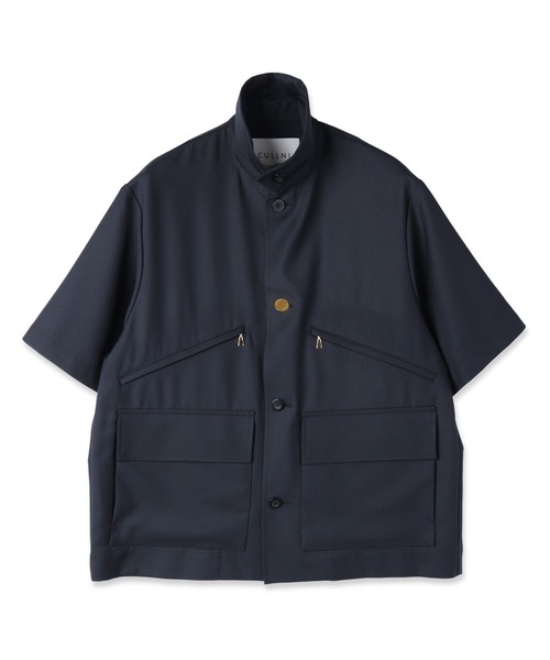 シャツ Dry Gabardine Double Pocket Short Sleeve Jacket メンズ レディースの画像